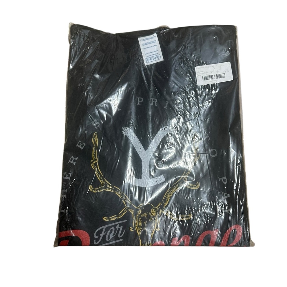 Yellowstone Revenge Skull/Unisex Adult T Shirt/Size: Small - Picture 2 of 9